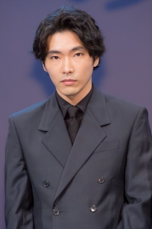 映画『アルキメデスの大戦』完成披露試写会に登壇した柄本佑