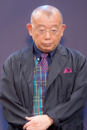 映画『アルキメデスの大戦』完成披露試写会に登壇した笑福亭鶴瓶