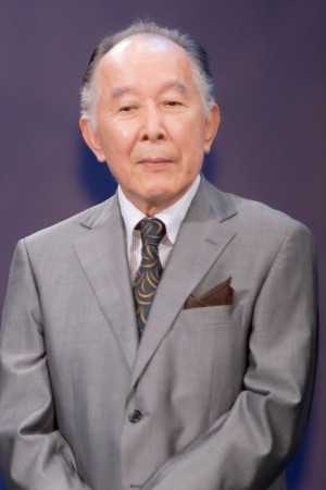 映画『アルキメデスの大戦』完成披露試写会に登壇した橋爪功