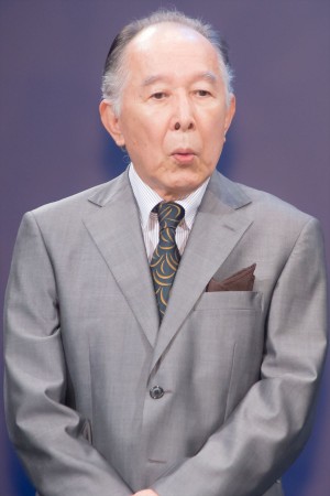 映画『アルキメデスの大戦』完成披露試写会に登壇した橋爪功