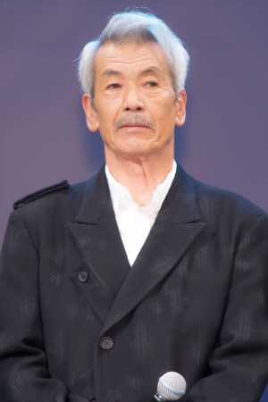 映画『アルキメデスの大戦』完成披露試写会に登壇した田中泯