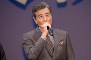 映画『アルキメデスの大戦』完成披露試写会に登壇した舘ひろし