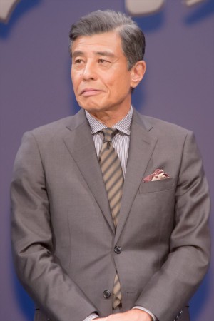 映画『アルキメデスの大戦』完成披露試写会に登壇した舘ひろし