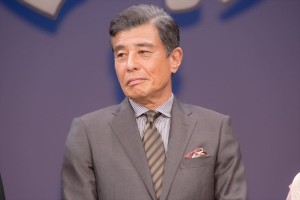 映画『アルキメデスの大戦』完成披露試写会に登壇した舘ひろし