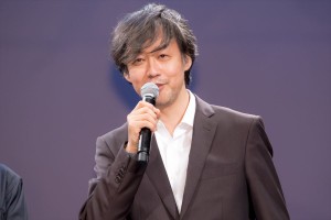 映画『アルキメデスの大戦』完成披露試写会に登壇した山崎貴監督