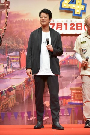 唐沢寿明、『トイ・ストーリー4』来日スペシャルイベントに登場
