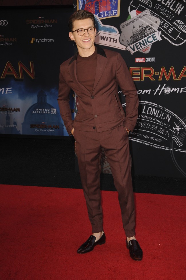 『スパイダーマン：ファー・フロム・ホーム』ワールドプレミア　SPIDER‐MAN FAR FROM HOME Premiere， TCL Chinese Theatre， Hollywood， CA June 26， 2019.