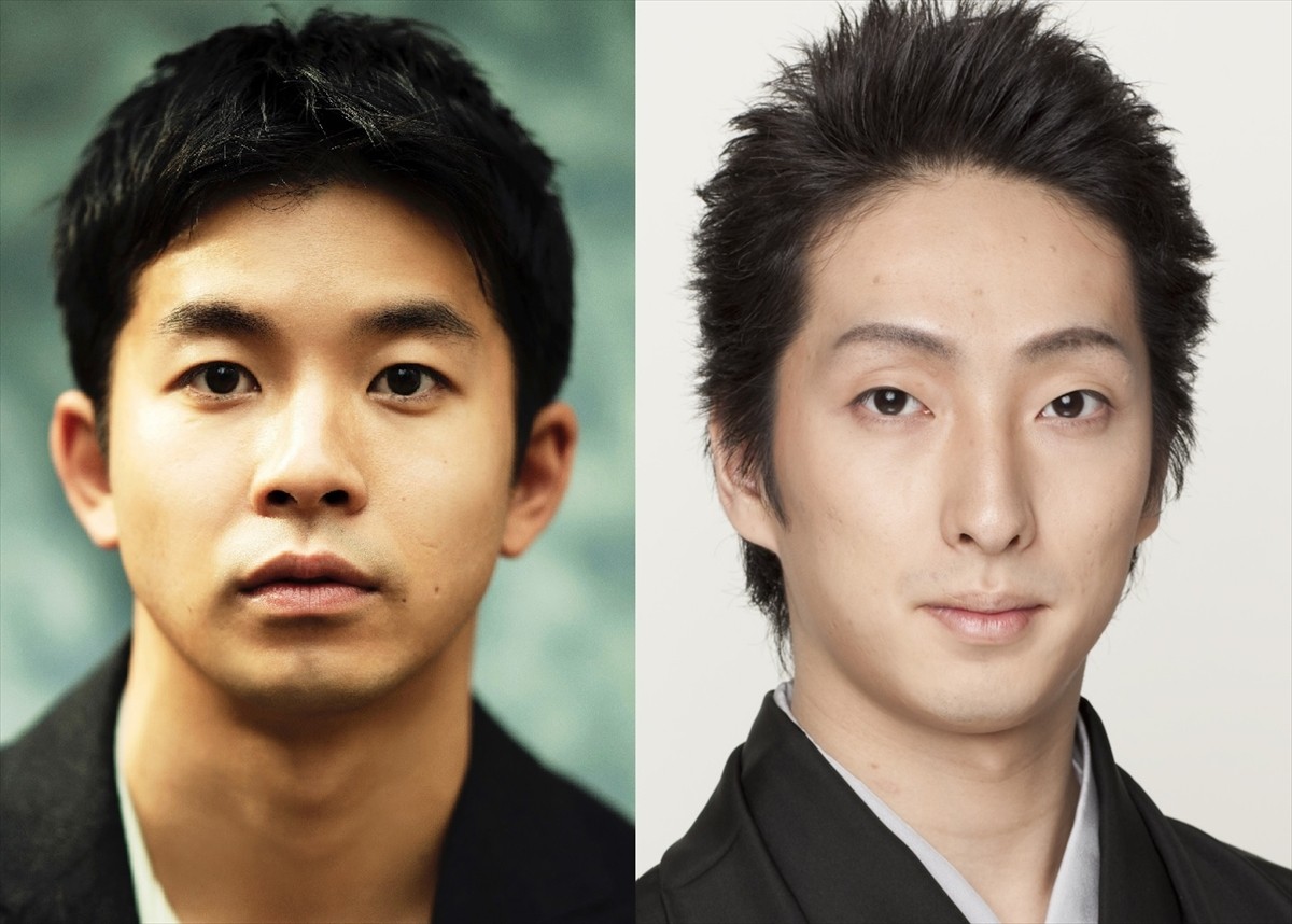 『いだてん~東京オリムピック噺(はなし)~』に出演する(左から)仲野太賀、中村七之助