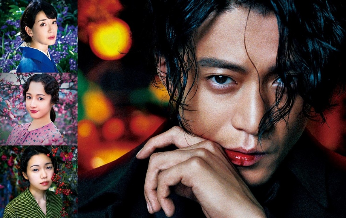 小栗旬、太宰治ポーズを再現！ 『人間失格』蜷川実花撮りおろし写真解禁