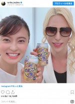 小島瑠璃子、ローランド ※「小島瑠璃子」インスタグラム