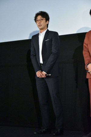 北村有起哉、『新聞記者』公開記念舞台挨拶に登場