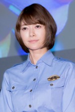 真木よう子、土曜ドラマ『ボイス　110緊急指令室』記者会見に出席