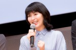 『ノーサイド・ゲーム』プレミアム試写会＆制作発表イベントに出席した松たか子