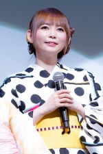 中川翔子、映画『ミュウツーの逆襲 EVOLUTION』完成披露試写会に出席