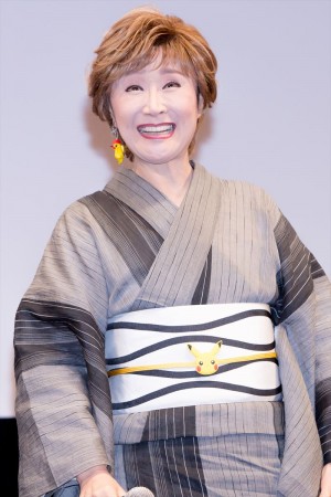 小林幸子、映画『ミュウツーの逆襲 EVOLUTION』完成披露試写会に出席