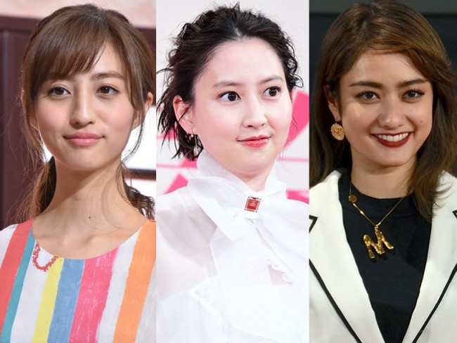 （左から）堀田茜、河北麻友子、谷まりあ