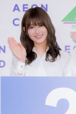 イオンカード 欅坂46 新キャンペーン発表イベントに登場した守屋茜