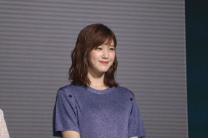 映画『天気の子』製作報告会見に登場した本田翼
