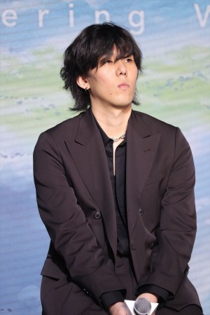 映画『天気の子』製作報告会見に登場した野田洋次郎（RADWIMPS）