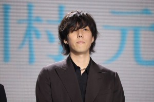 映画『天気の子』製作報告会見に登場した野田洋次郎（RADWIMPS）