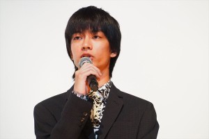 映画『よこがお』完成披露プレミア上映会に登場した須藤蓮