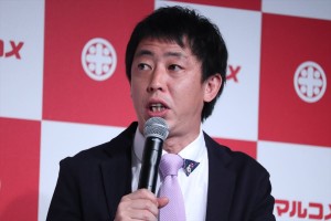 マルコメ『新CM発表会』に登場した森田哲矢（さらば青春の光）