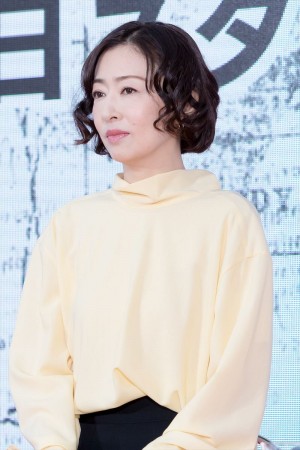 松雪泰子、木曜ドラマ『サイン -法医学者 柚木貴志の事件-』制作発表記者会見に出席