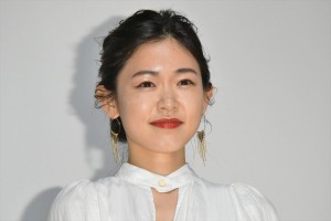 『アンダー・ユア・ベッド』舞台挨拶付き完成披露上映会に登場した西川可奈子