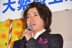 『Ｄｉｎｅｒ　ダイナー』初日舞台挨拶に登場した藤原竜也