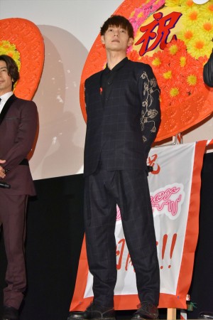 『Ｄｉｎｅｒ　ダイナー』初日舞台挨拶に登場した窪田正孝