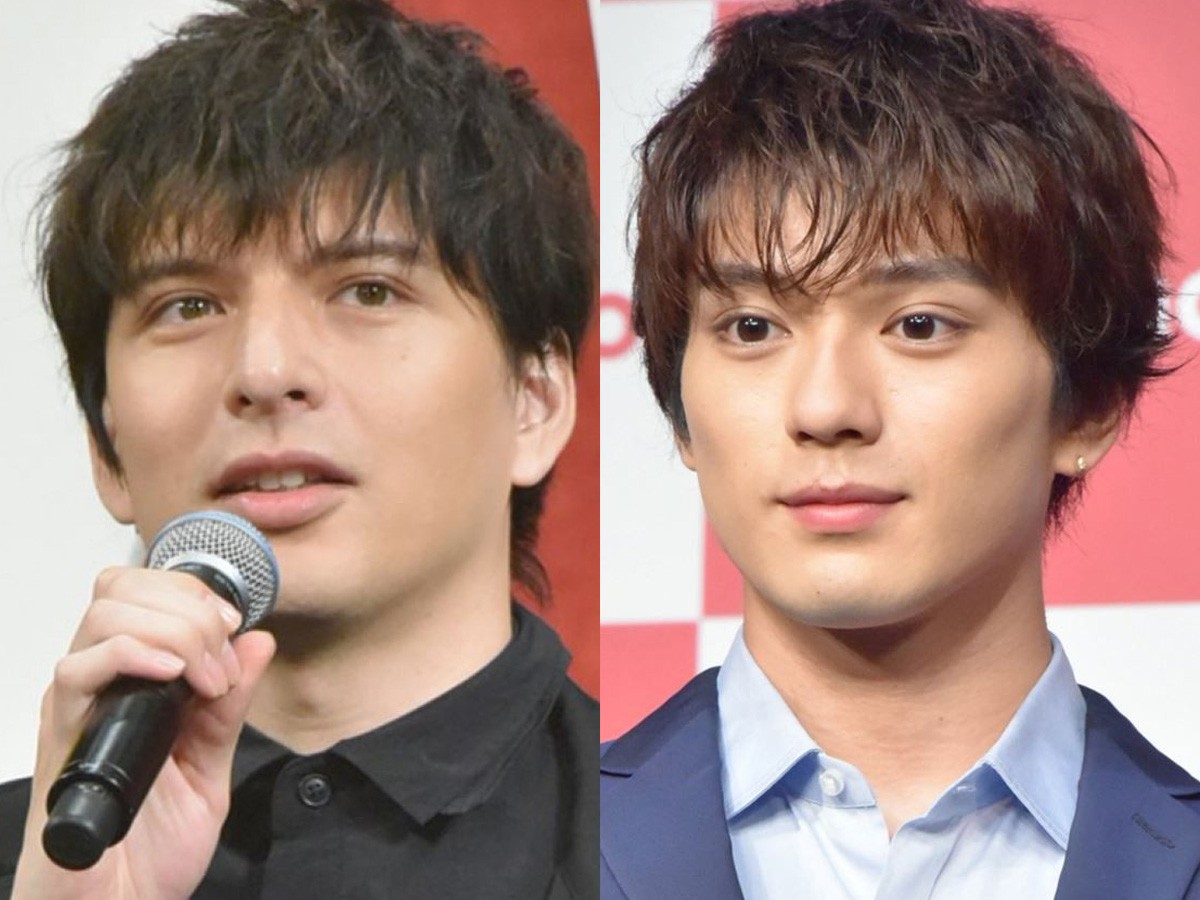 (左から)城田優、新田真剣佑