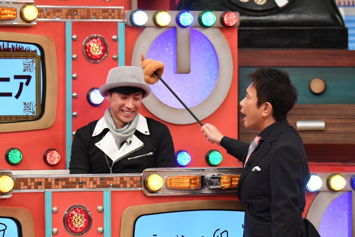 『そんなコト考えた事なかったクイズ!トリニクって何の肉!?』3時間スペシャルでの(左から)東山紀之、浜田雅功
