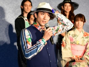 『ルパンの娘』記者会見に出席した大貫勇輔