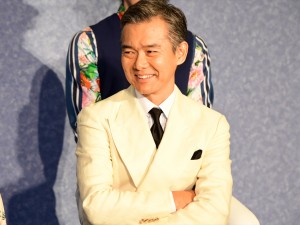 『ルパンの娘』記者会見に出席した渡部篤郎