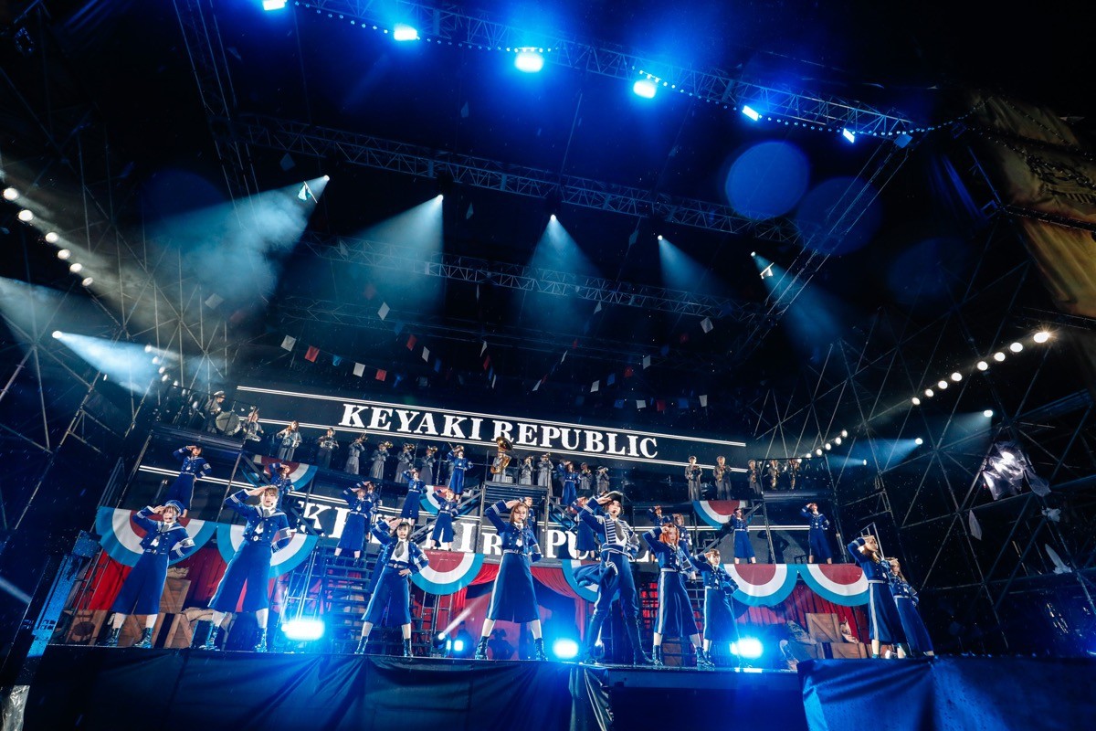 欅坂46「欅共和国」 “びしょ濡れ”で1万6000人魅了　原田葵の復帰も
