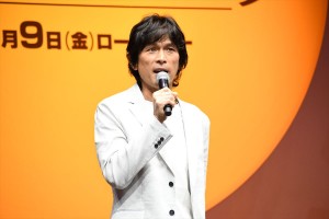 映画『ライオン・キング』プレミアム吹替版声優発表イベントに登場した江口洋介