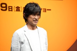 映画『ライオン・キング』プレミアム吹替版声優発表イベントに登場した江口洋介