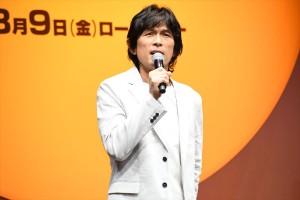 映画『ライオン・キング』プレミアム吹替版声優発表イベントに登場した江口洋介