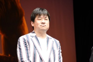 映画『ライオン・キング』プレミアム吹替版声優発表イベントに登場した佐藤二朗