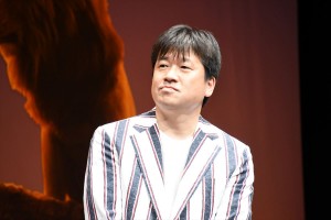 映画『ライオン・キング』プレミアム吹替版声優発表イベントに登場した佐藤二朗