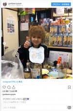 子ども風加工を施した尼神インター・渚　※「ガンバレルーヤ」インスタグラム