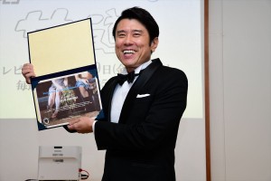 ドラマ25『サ道』フィンランドサウナアンバサダー授与式・番組制作発表に登場した原田泰造