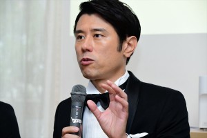 ドラマ25『サ道』フィンランドサウナアンバサダー授与式・番組制作発表に登場した原田泰造