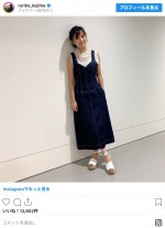 かわいい！ 小島瑠璃子の私服姿 ※「小島瑠璃子」インスタグラム