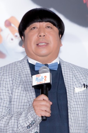 『ペット２』ジャパンプレミアに登壇した日村勇紀