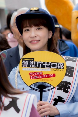 『警視庁ゼロ係～生活安全課なんでも相談室～SEASON4』防犯イベントに出席した岸明日香