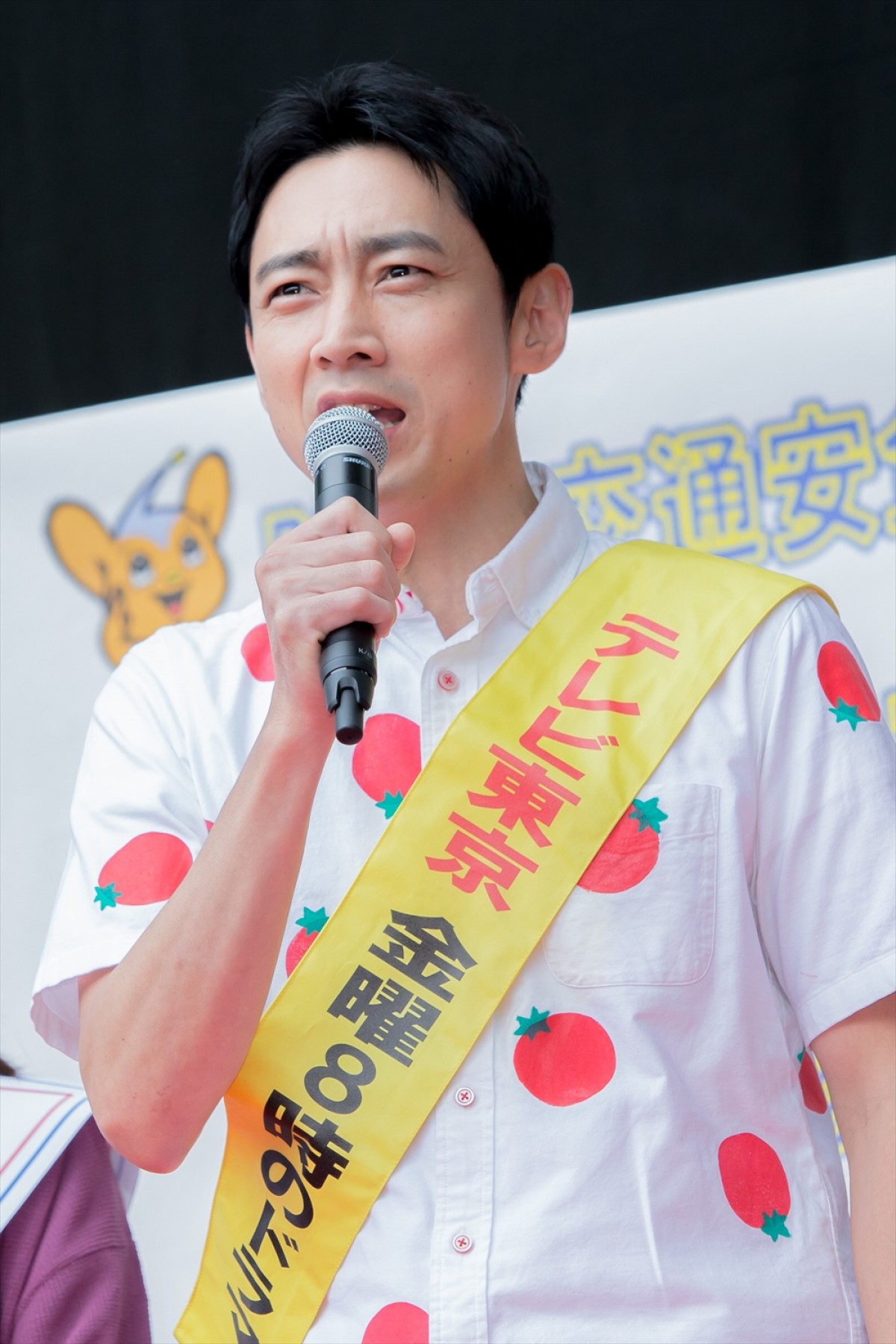 小泉孝太郎、駅前で演説風トーク　「進次郎ではありませんよ」