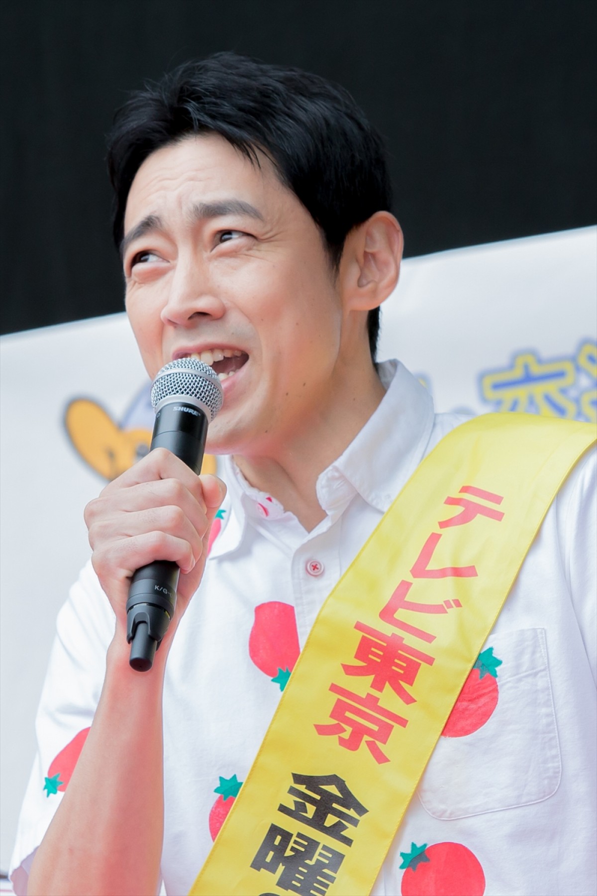 小泉孝太郎、駅前で演説風トーク　「進次郎ではありませんよ」