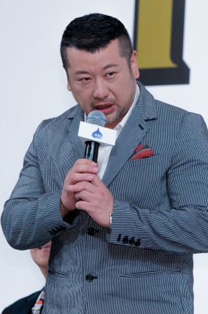 映画『ドラゴンクエスト　ユア・ストーリー』完成報告会見に登場したケンドーコバヤシ