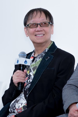 映画『ドラゴンクエスト　ユア・ストーリー』完成報告会見に登場した堀井雄二